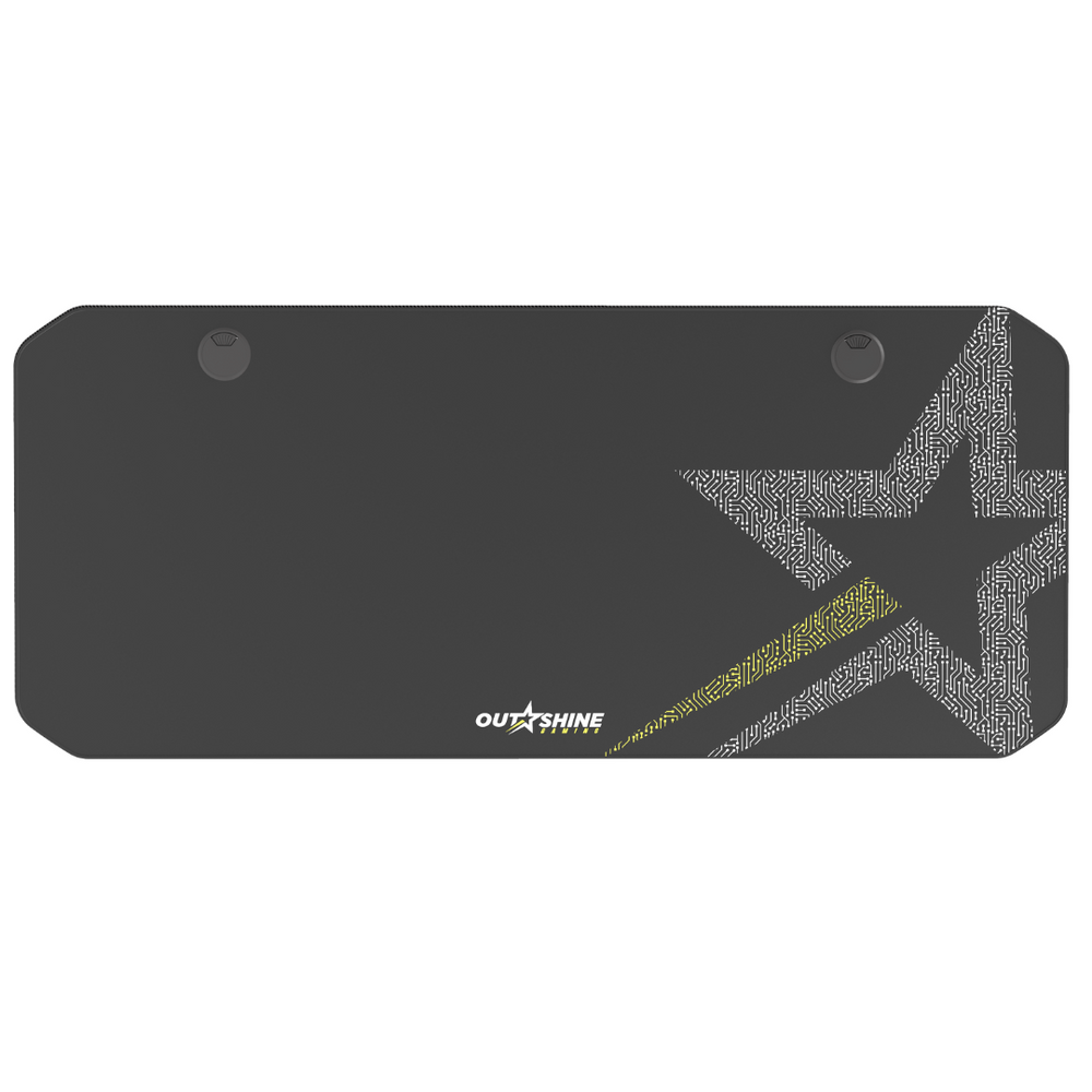 Black Mousepad for Fortitude Gaming Desk