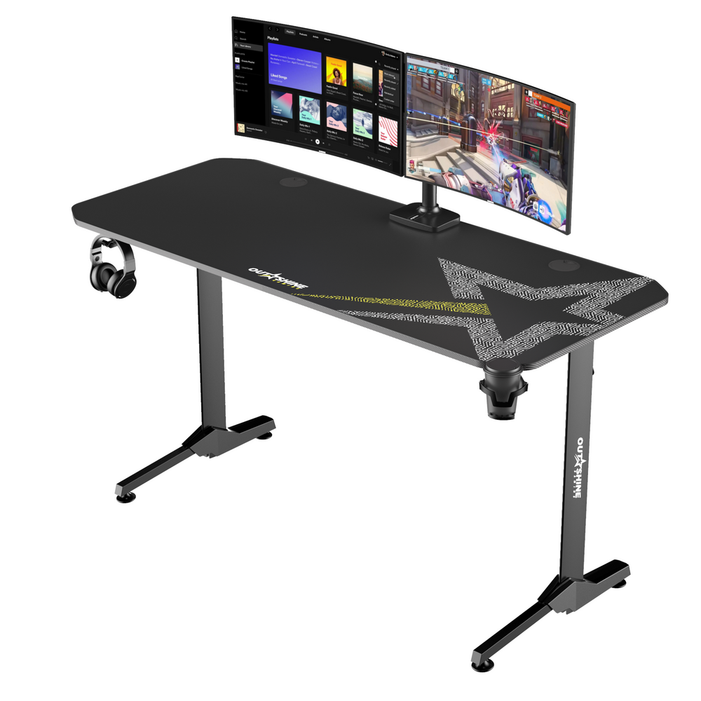 
                      
                        Fortitude Gaming Schreibtisch - 140 cm Breit
                      
                    