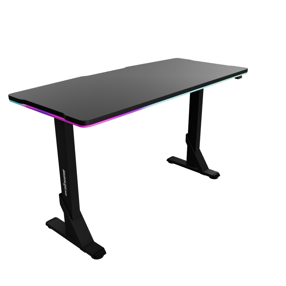 Colossus Heavy Duty RGB Gaming Desk - 132cm Wide – Outshine Gaming