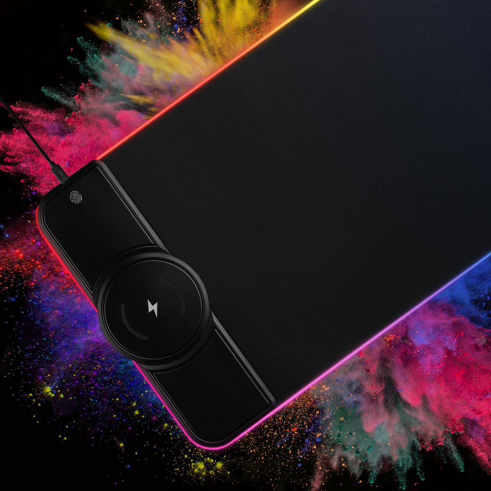 
                      
                        RGB Gaming Mousepad with Wireless Fast Charging
                      
                    