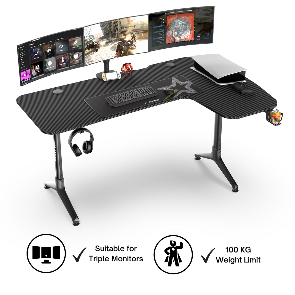 
                      
                        Citadel Gaming Desk - 160cm Wide L Shape
                      
                    