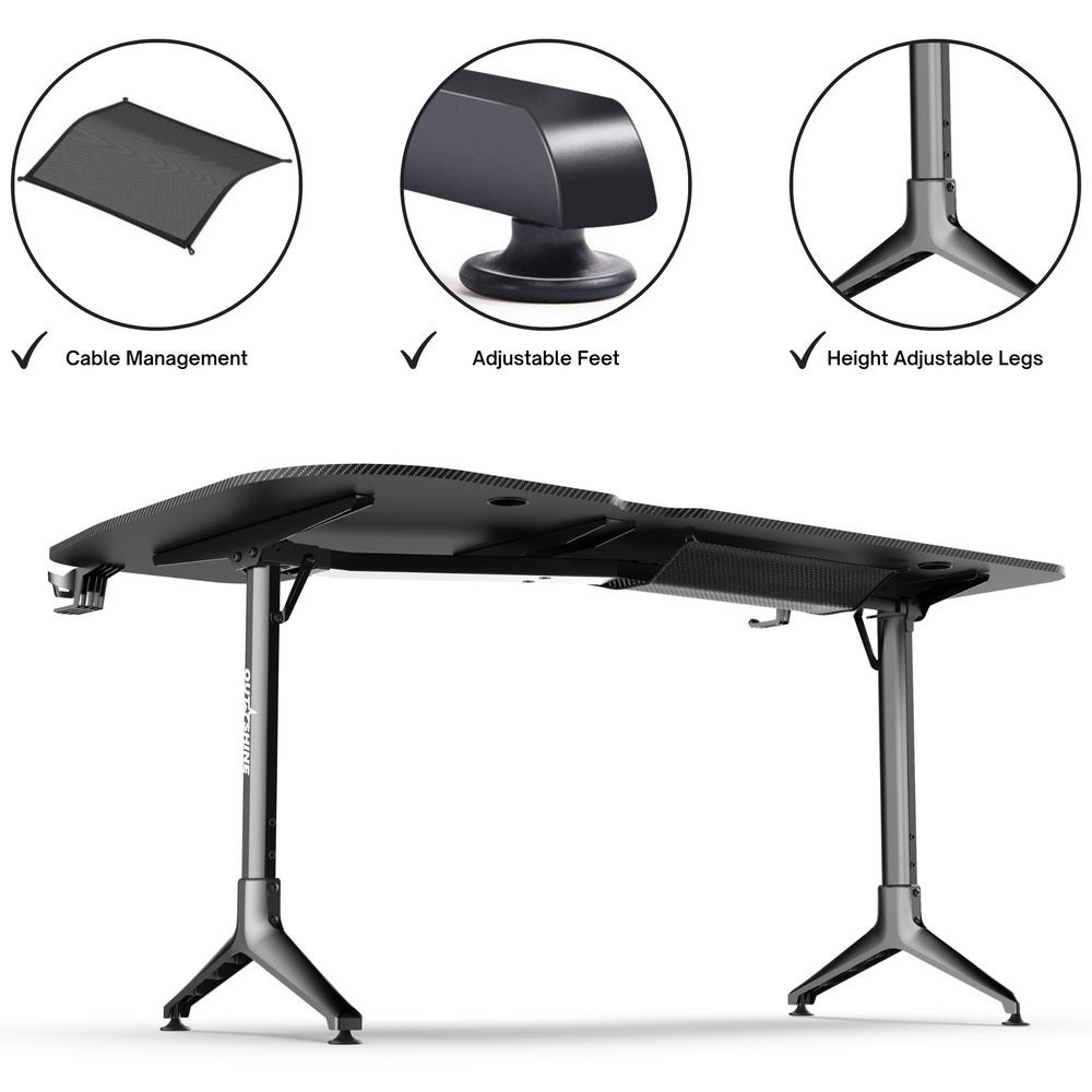 
                      
                        Citadel Gaming Desk - 160cm Wide L Shape
                      
                    