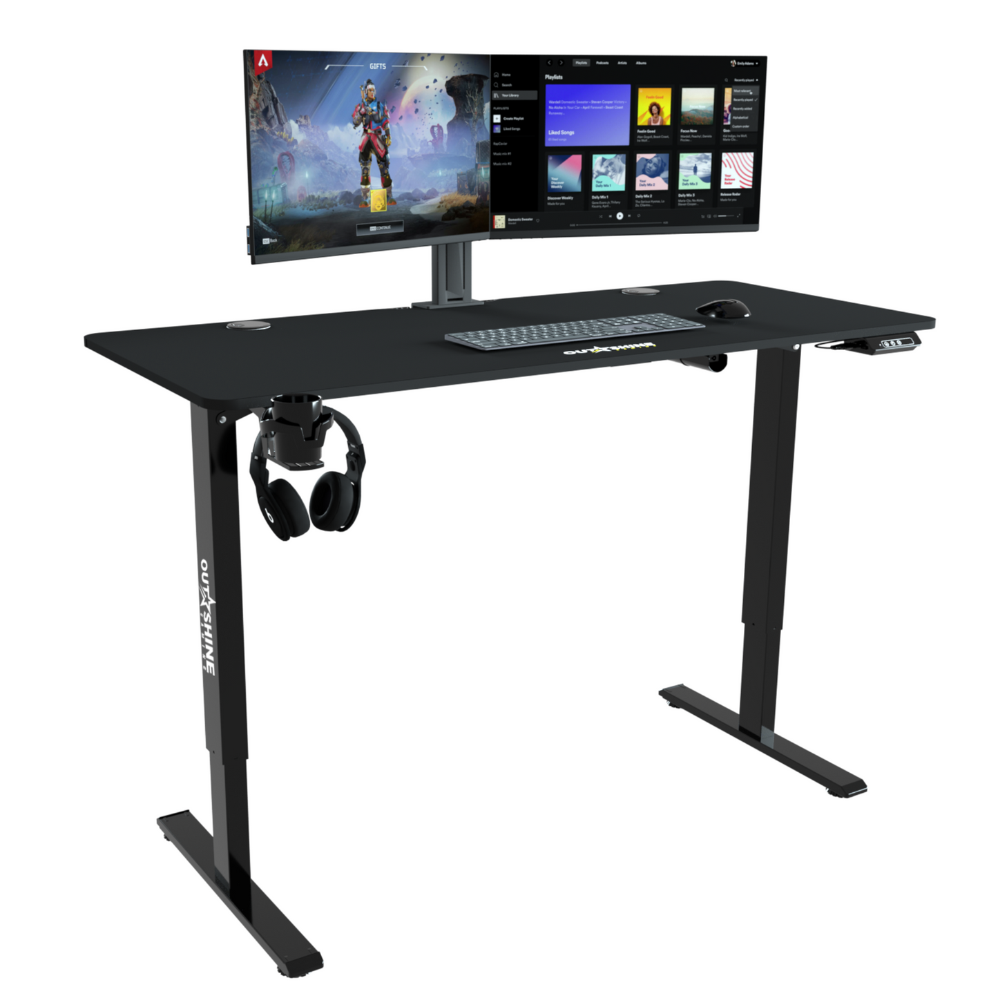 
                  
                    Hover Gaming Desk - Electric & Height Adjustable
                  
                