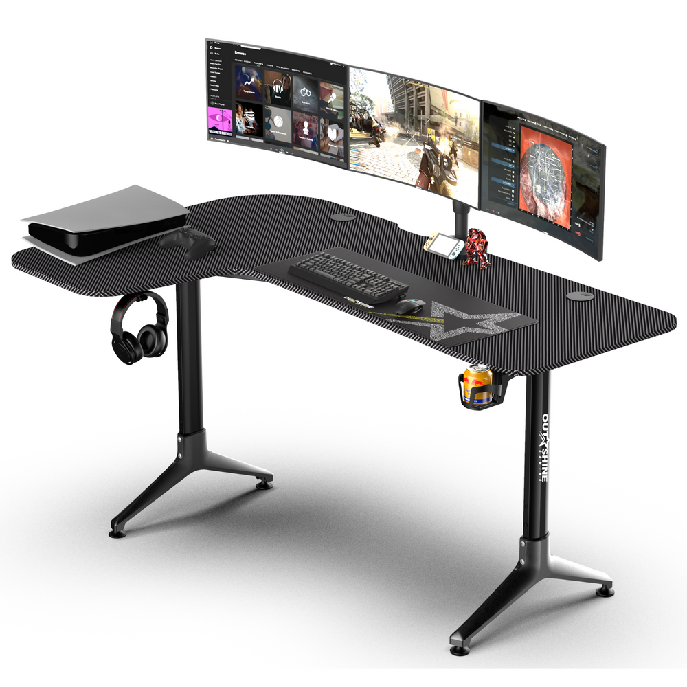 
                      
                        Citadel Gaming Schreibtisch – 160 cm breite L-Form
                      
                    