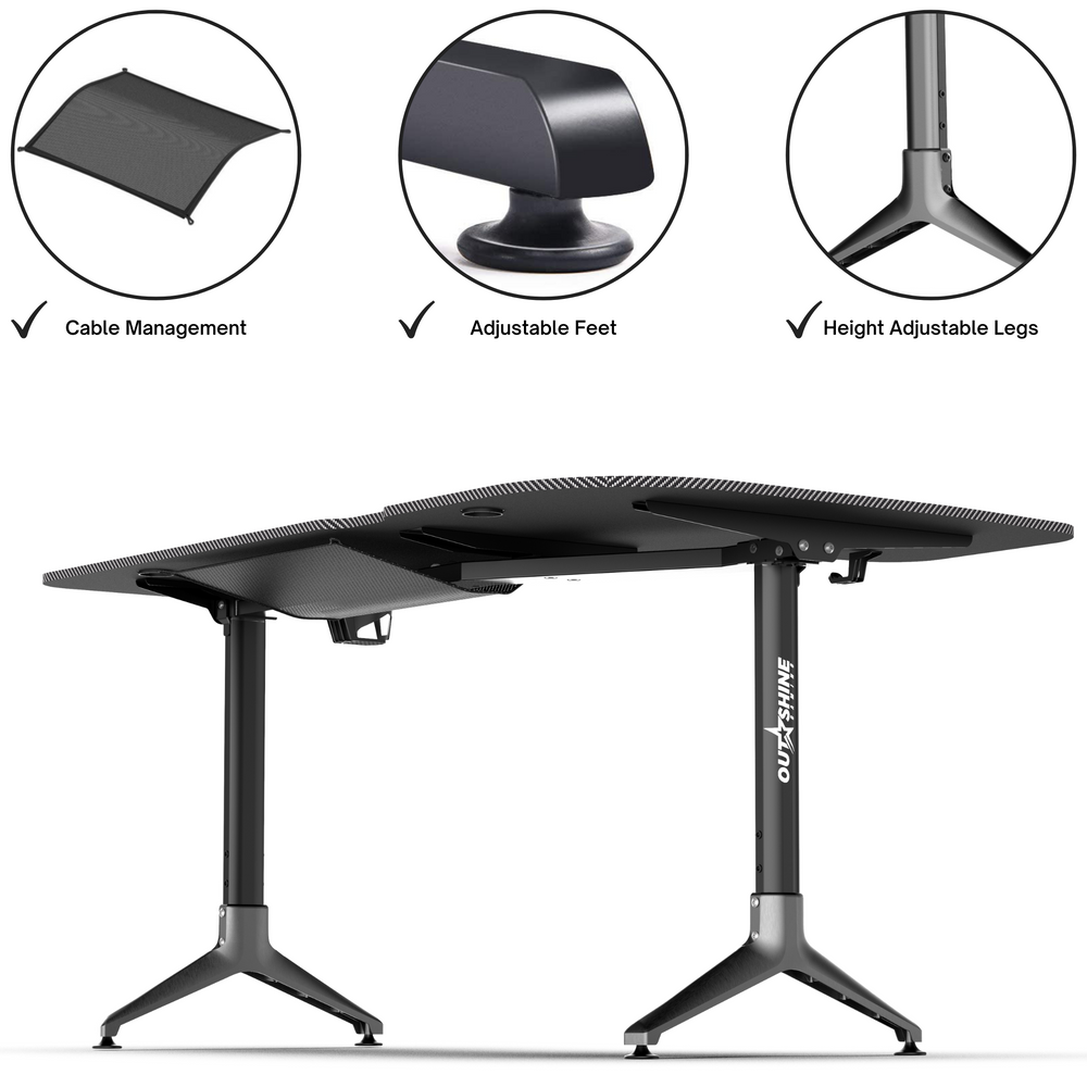 
                      
                        Citadel Gaming Desk - 160cm Wide L Shape
                      
                    