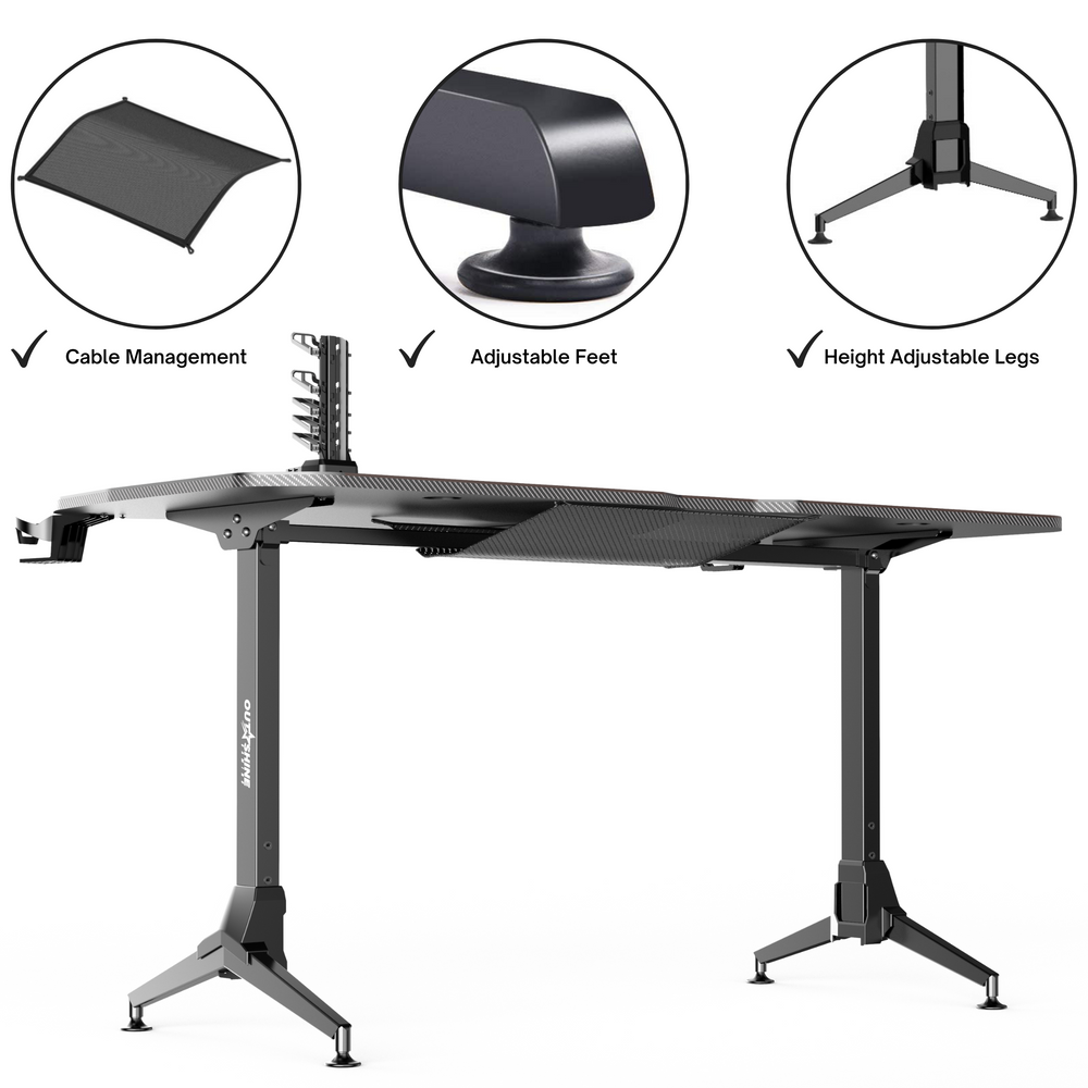 
                      
                        Surge Gaming Desk - 160cm Wide
                      
                    