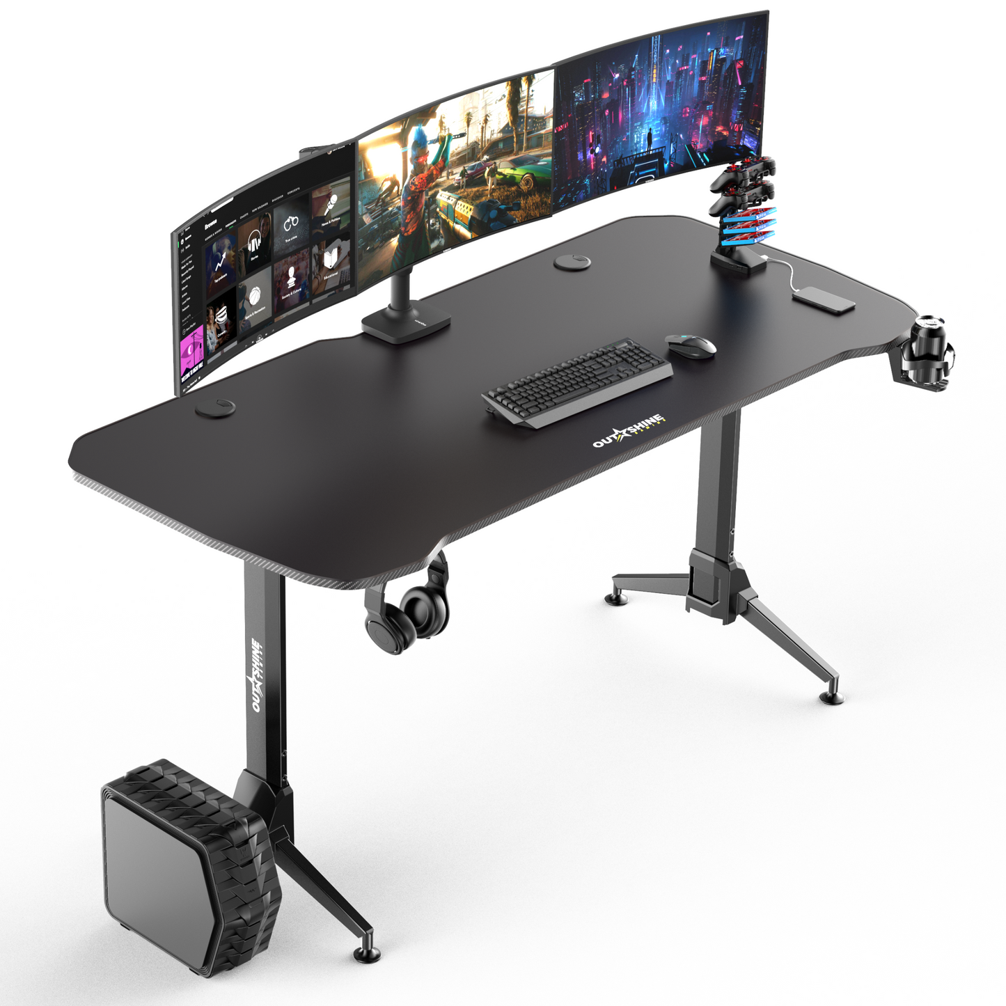
                  
                    Surge Gaming Schreibtisch – 160 cm breit
                  
                